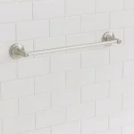 Glacier Bay Cooperton 24 in. Single Towel Bar, Brushed Nickel Zinc Alloy thumbnail 2