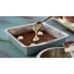 Doughmakers 9 in. Square Aluminum Cake Pan - Professional Grade Heavy Gauge Bakeware thumbnail 4