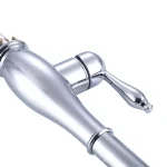 Vanity Art 7.6 in. Single-Handle Pull-Down Sprayer Kitchen Faucet in Polished Chrome thumbnail 6