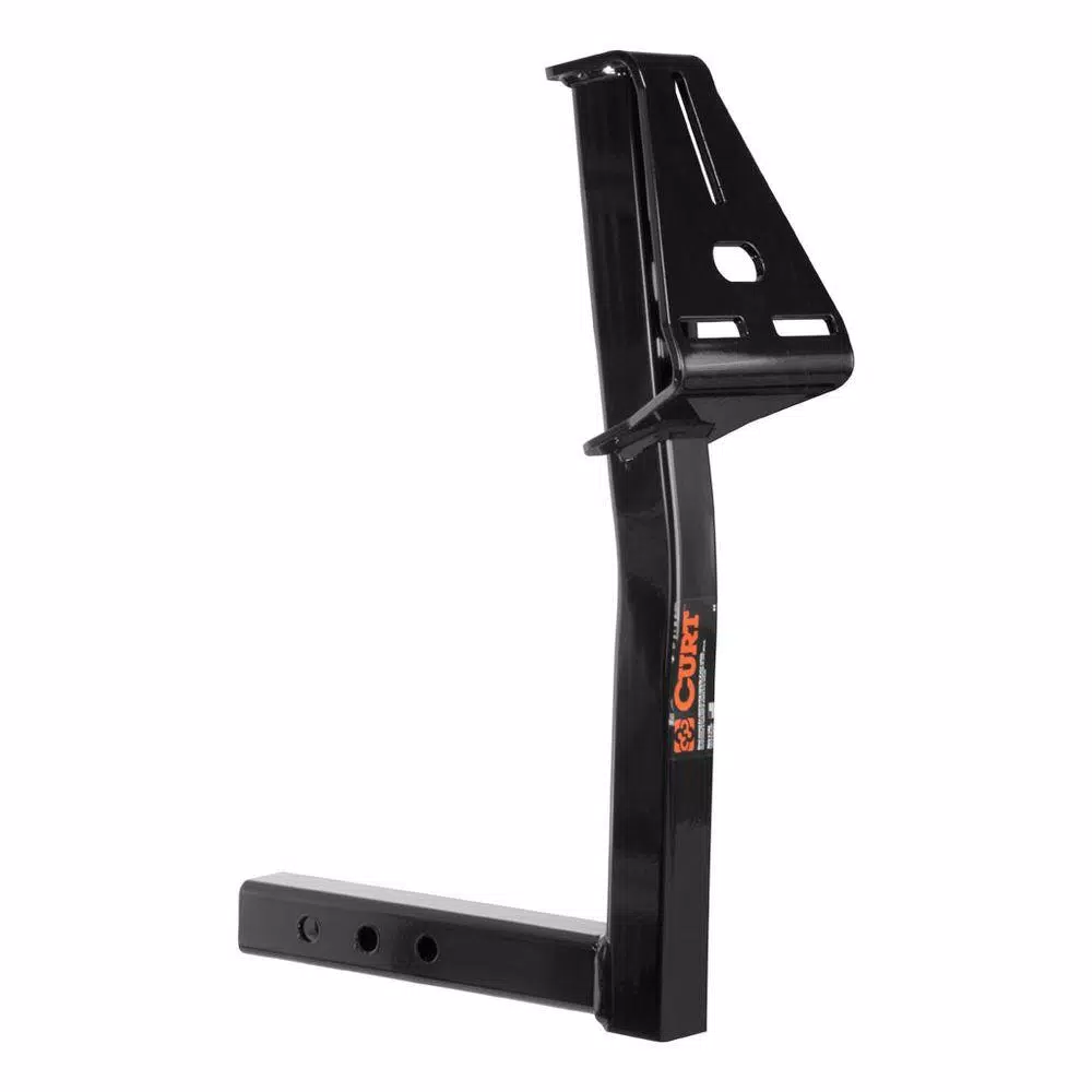 CURT Hitch-Mounted Spare Tire Mount for 2" Receiver