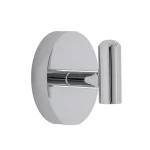 Italia Amalfi Single Robe Hook - Polished Chrome thumbnail 1