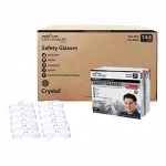 Bison Life Safe Handler Clear Lens Safety Glasses, ANSI Z87.1 Certified, 144 Pairs (12 Boxes) thumbnail 1