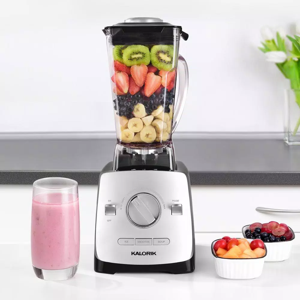 KALORIK 1400W High-Powered Blender, 68 oz. Professional Performance Jar Blender with 6 Stainless Steel Blades