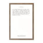 Petal Lane Journey Thoreau Rustic Brown Magnetic Memo Board with 4 Wood Magnets thumbnail 1