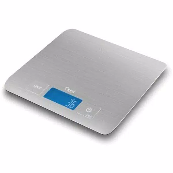 Ozeri Zenith Digital Kitchen Scale, SUS304 Stainless Steel with Fingerprint Resistant Coating