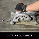 SKILSAW 7 in. 15 Amp Medusaw Worm Drive Circular Saw for Concrete, Corded thumbnail 5