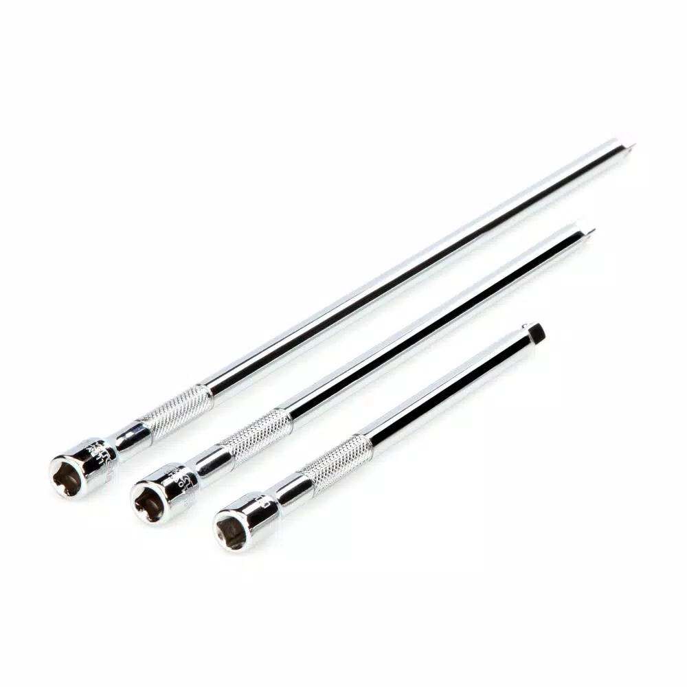 TEKTON 1/4 in. Drive Extension Set, 3-Piece (6 in., 9 in., 12 in.)