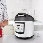 BLACK+DECKER 11-in-1 6 Qt. Stainless Steel Electric Pressure Cooker with Non-Stick Insert thumbnail 8