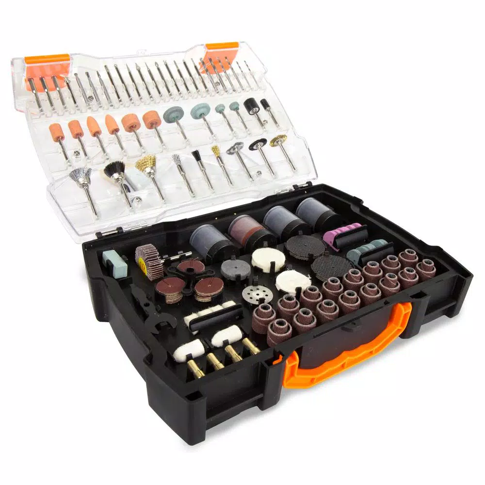 WEN 282-Piece Rotary Tool Accessory Kit with Carrying Case
