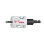 Milwaukee 1-1/2 in. Hole Dozer Bi-Metal Hole Saw with 3/8 in. Arbor and Pilot Bit thumbnail 1