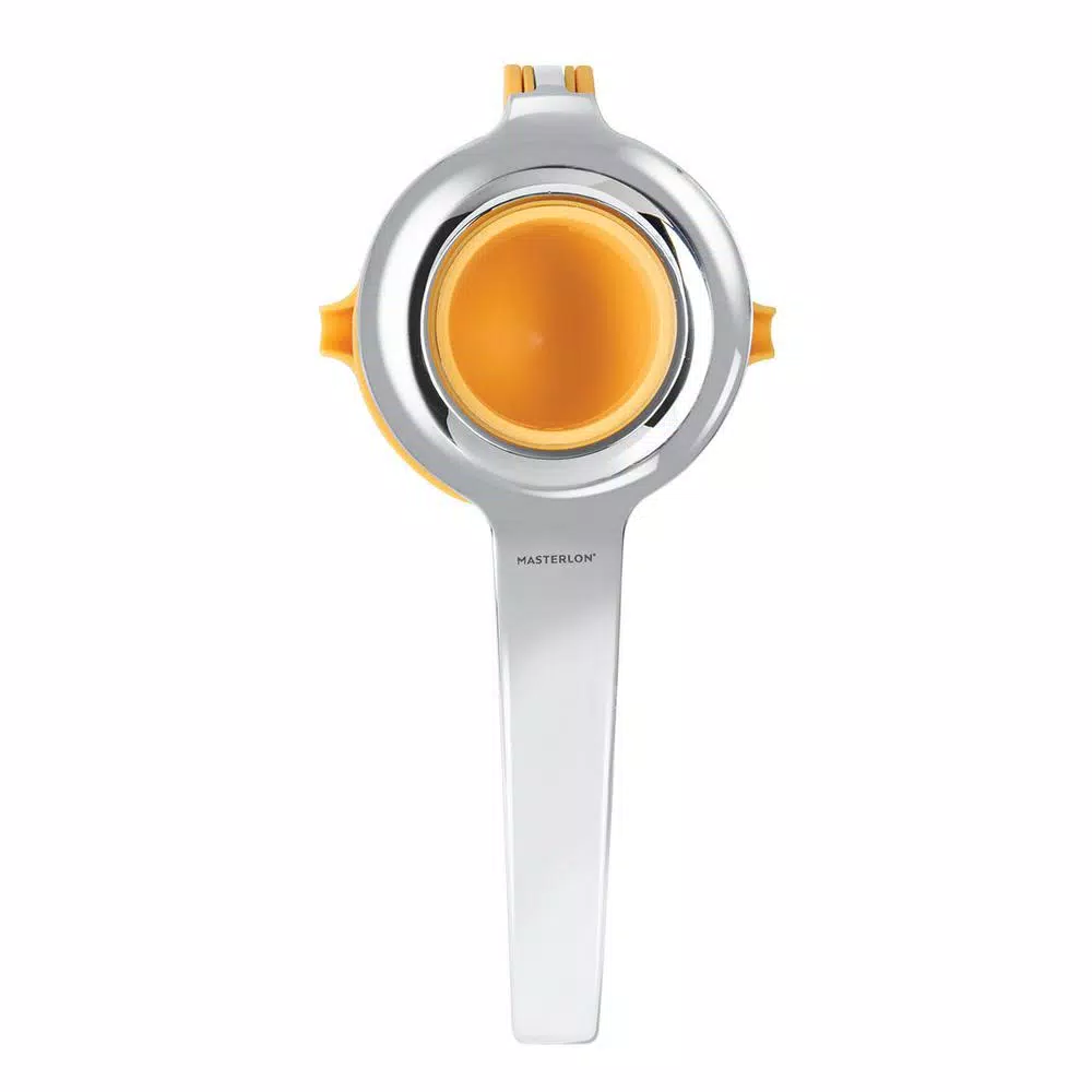 MasterPan MasterLon Kitchen Prep Collection Lemon and Lime Press with Easy Pour Spout and Splatter Guard