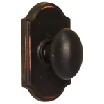 Weslock Molten Bronze Oil-Rubbed Bronze Premiere Durham Half-Dummy Doorknob thumbnail 1