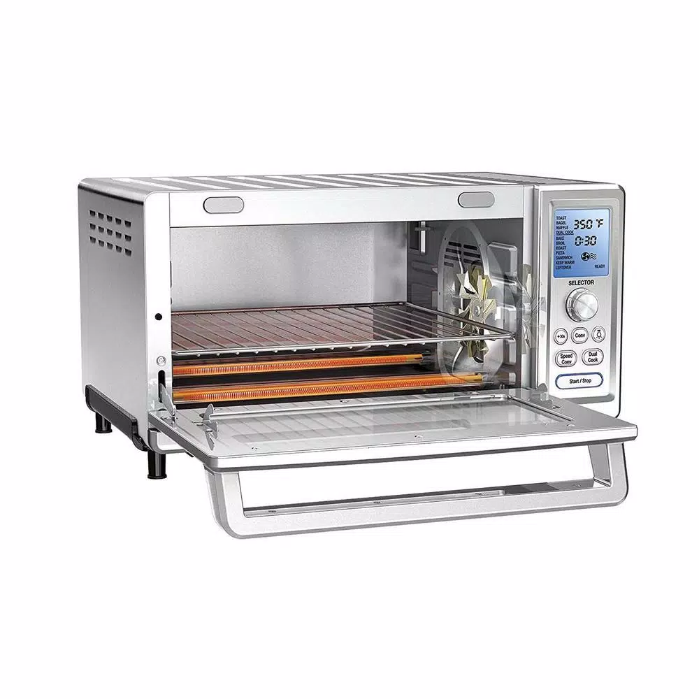 Cuisinart Chef's Convection Toaster Oven, 1800W, 9-Slice, Stainless Steel