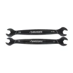 Husky 6-Piece Thin Head Access Wrench Set, SAE and Metric, Double Open End thumbnail 2