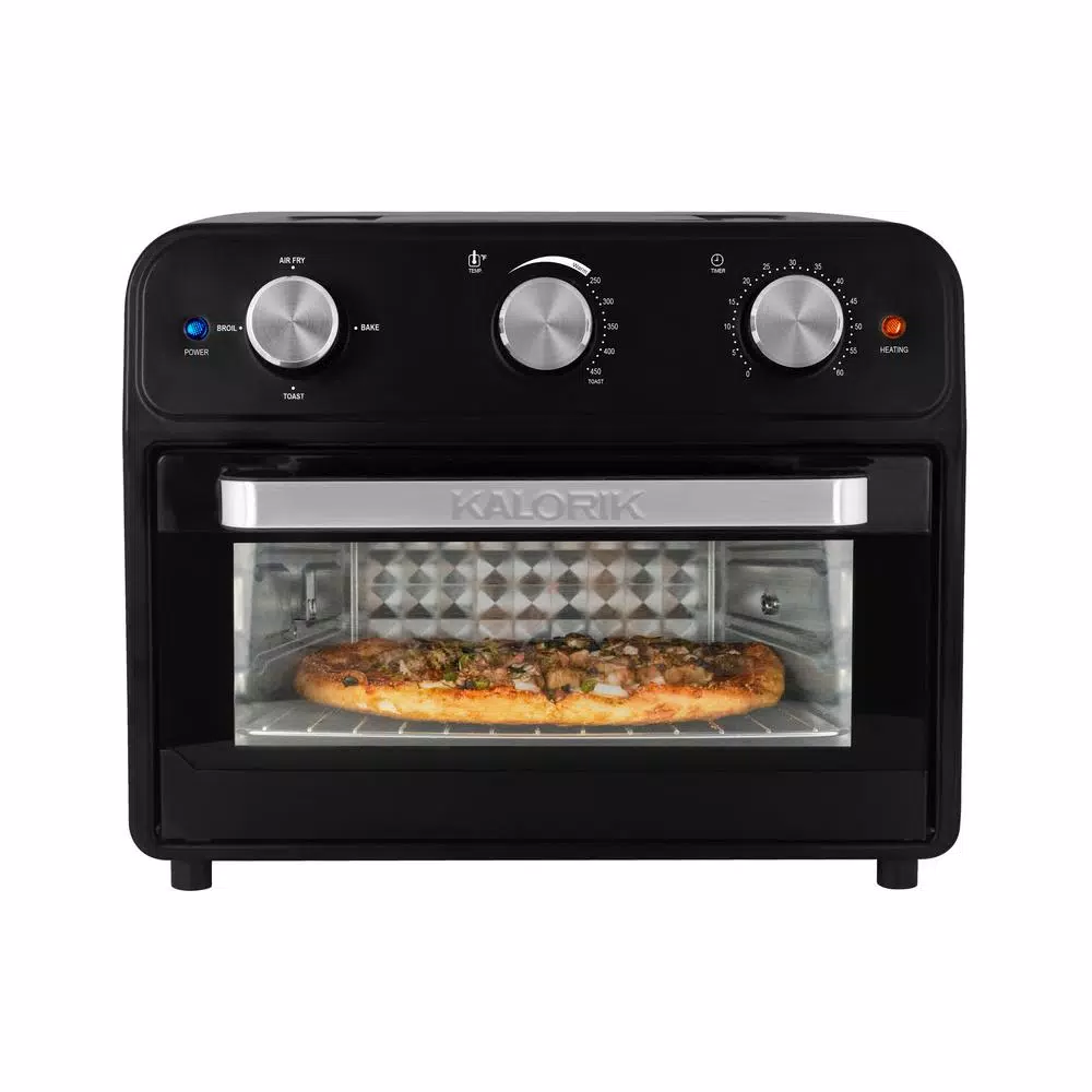 Kalorik 22 Qt. Air Fryer Toaster Oven, Black