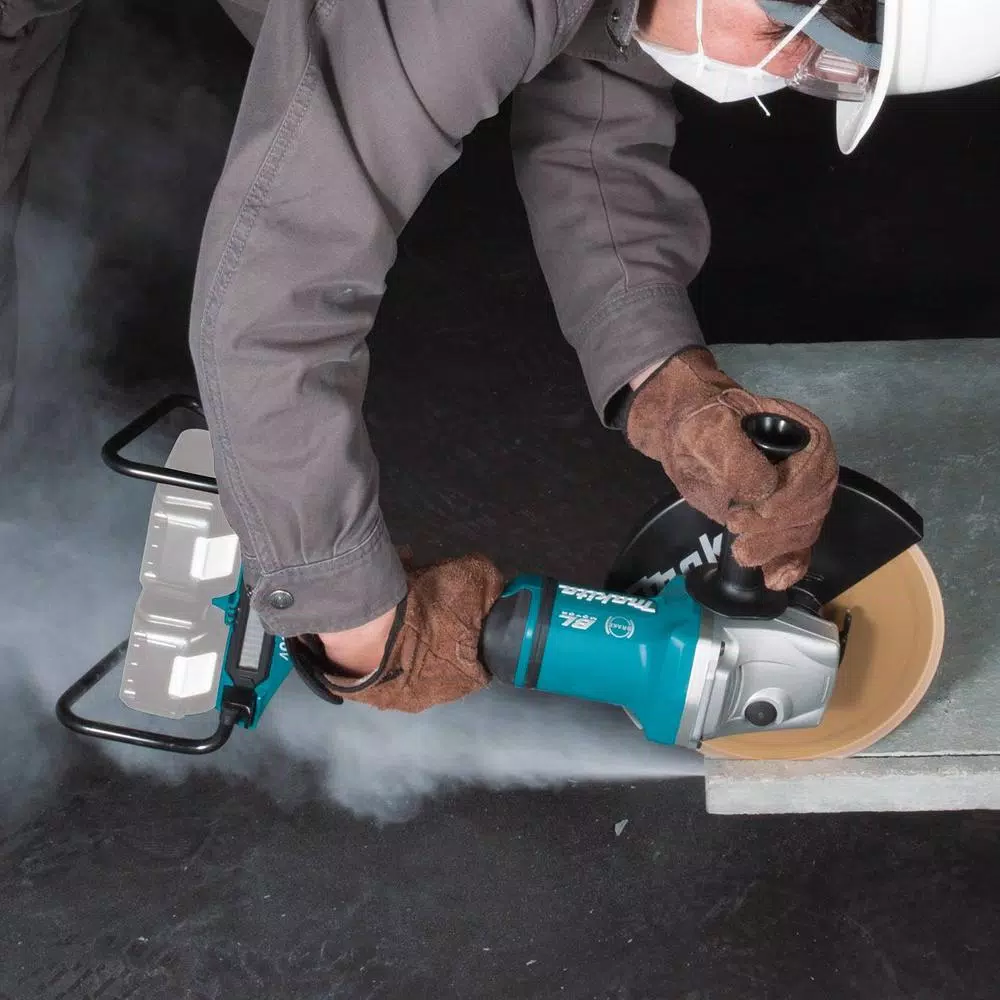 Makita 18V X2 LXT 36V Brushless 9 in. Paddle Switch Angle Grinder - Tool Only