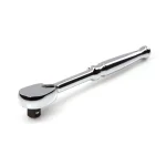 Tekton 3/8 in. Drive x 8 in. Ultra-Compact 90-Tooth Ratchet thumbnail 1