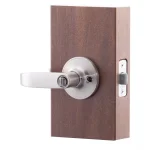 Copper Creek Erin Satin Stainless Keyed Entry Door Lever thumbnail 4