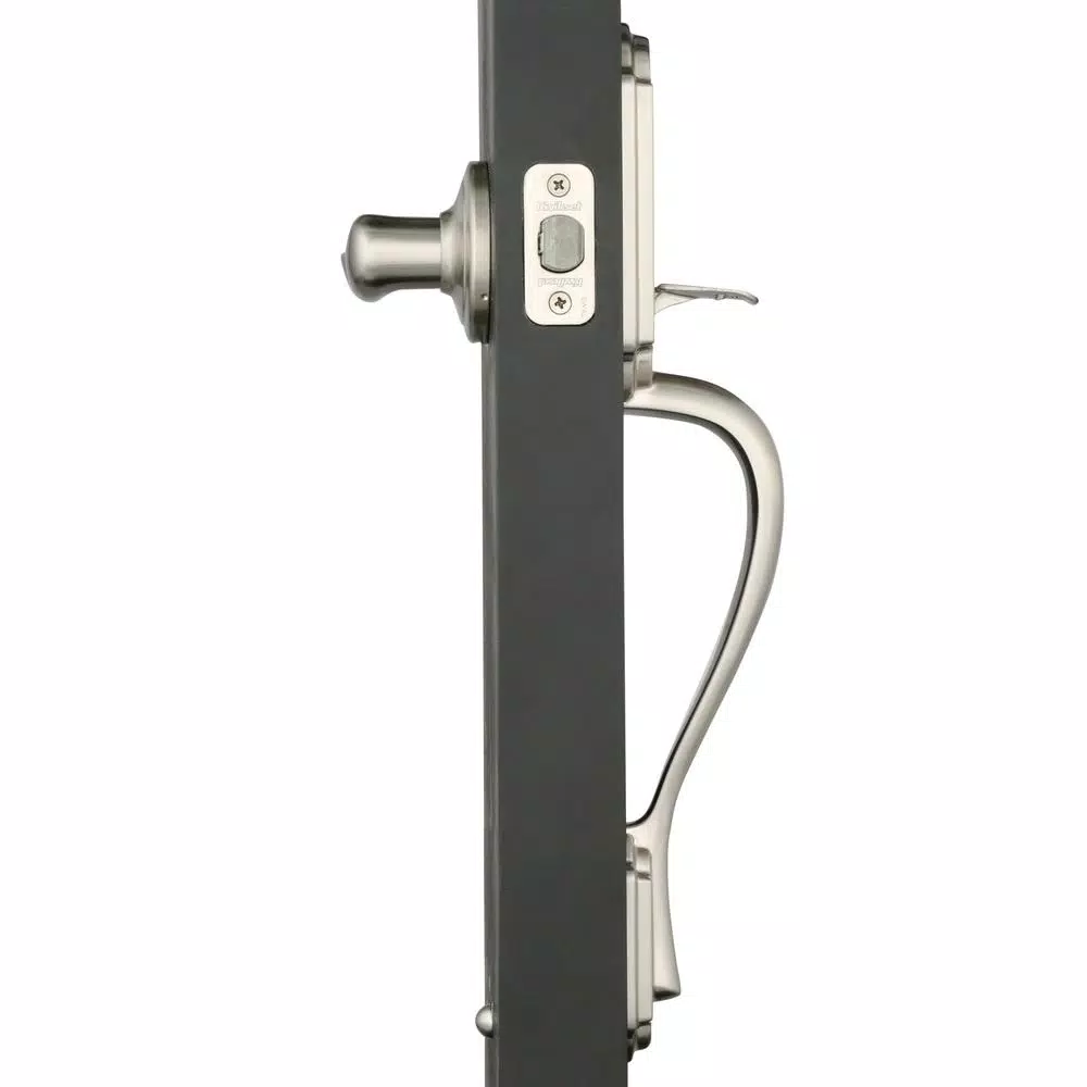 Kwikset Arlington Satin Nickel Entry Door Lever, Right-Handed, Handleset Only