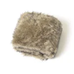 Best Home Fashion Tawny Fox Faux Fur Throw Blanket, 58 in. x 84 in., Southwestern Style thumbnail 5