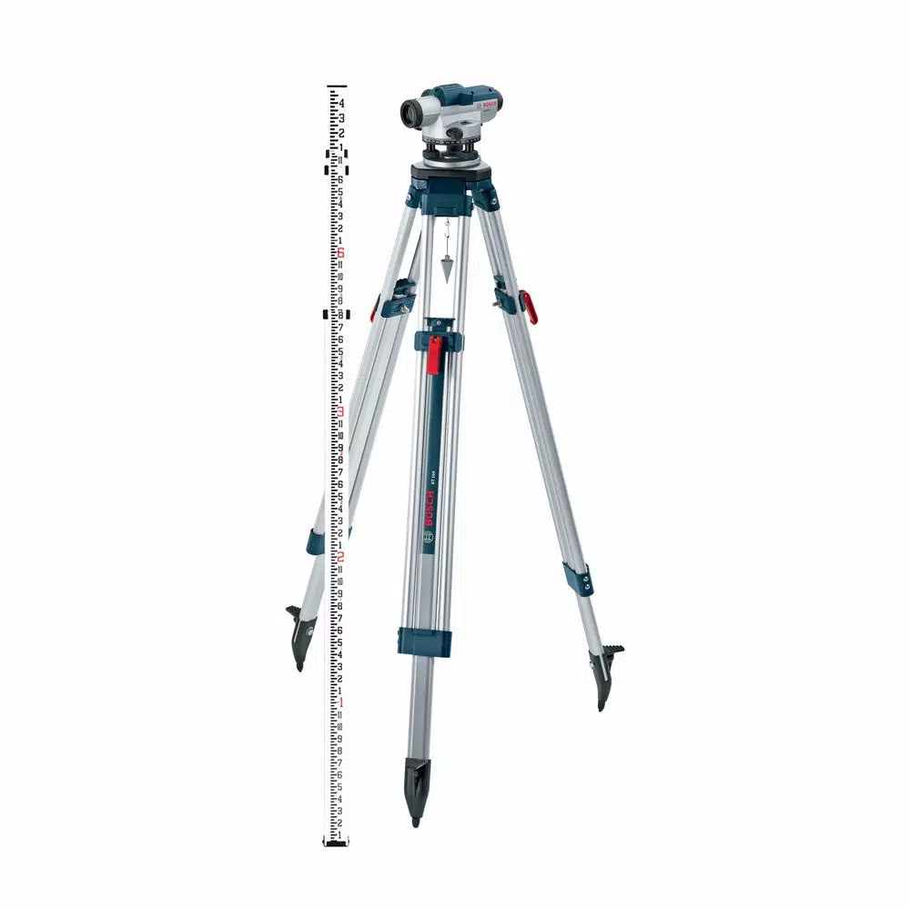 Bosch GOL 26CK Automatic Optical Cross Check Laser Level Kit with Hard Case