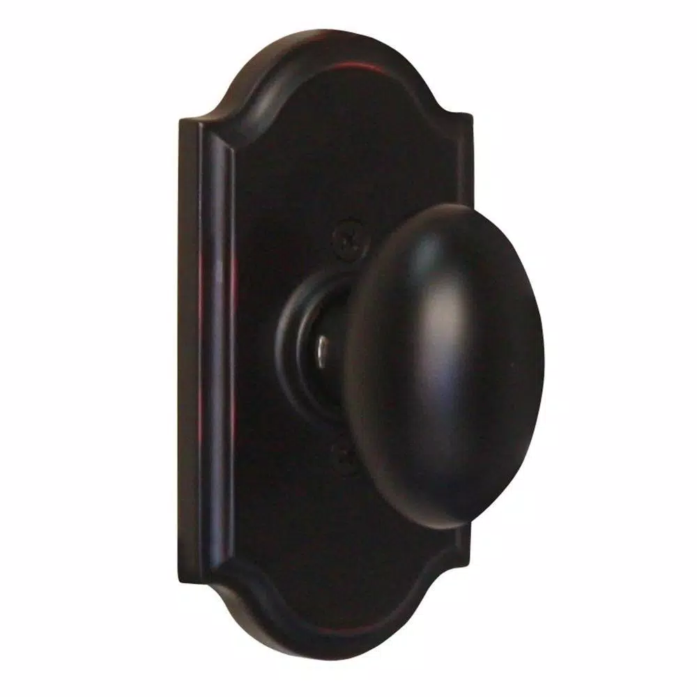 Weslock Julienne Half-Dummy Door Knob, Oil-Rubbed Bronze, ANSI Grade 2