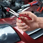 KNIPEX 6-1/4 in. Halogen Bulb Exchange Pliers thumbnail 2