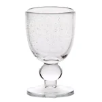Abigails St. Remy Bubble Water Glass Set, Clear Mouth-Blown Glass, 10 oz (Set of 4) thumbnail 1