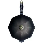 FINEX 12 in. Cast Iron Skillet with Lid, Pre-Seasoned Handmade Cookware thumbnail 1