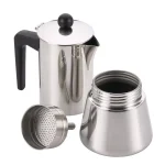 BonJour Coffee & Tea 4-Cup Stainless Steel Stovetop Espresso Maker thumbnail 3
