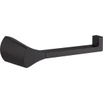 Delta Zura Matte Black Toilet Paper Holder thumbnail 1
