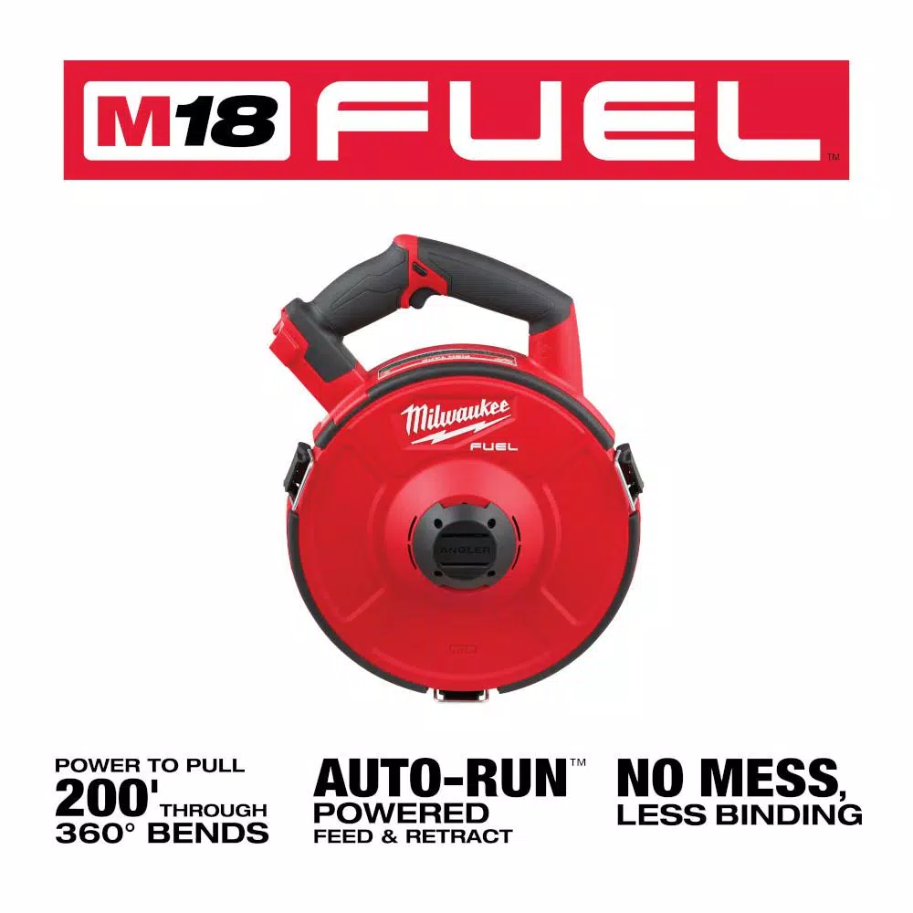 Milwaukee M18 FUEL ANGLER 18V Cordless Pulling Fish Tape Powered Base (Tool-Only)