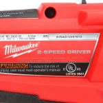 Milwaukee M12 FUEL 12V Brushless 1/4 in. Hex 2-Speed Screwdriver Kit with (2) 2.0 Ah Batteries & Case thumbnail 7