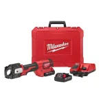 Milwaukee M18 FORCE LOGIC 600 MCM Cordless Crimper Kit with (2) 2.0Ah Batteries and Charger thumbnail 1