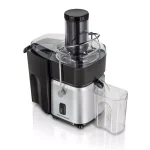 Hamilton Beach 700-Watt Whole Fruit Centrifugal Juice Extractor, 30 oz. Capacity, Black and Stainless Steel thumbnail 1