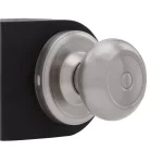 Weslock Savannah Satin Nickel Passage Door Knob for Hallway and Closet thumbnail 3