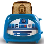 Uncanny Brands Star Wars Empire Collection R2-D2 2-Slice Toaster with Silhouette Detail thumbnail 1
