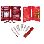 Milwaukee SHOCKWAVE 73-Piece Impact Duty Driver Bit, Titanium Drill Bit, and SAWZALL Blade Set thumbnail 1