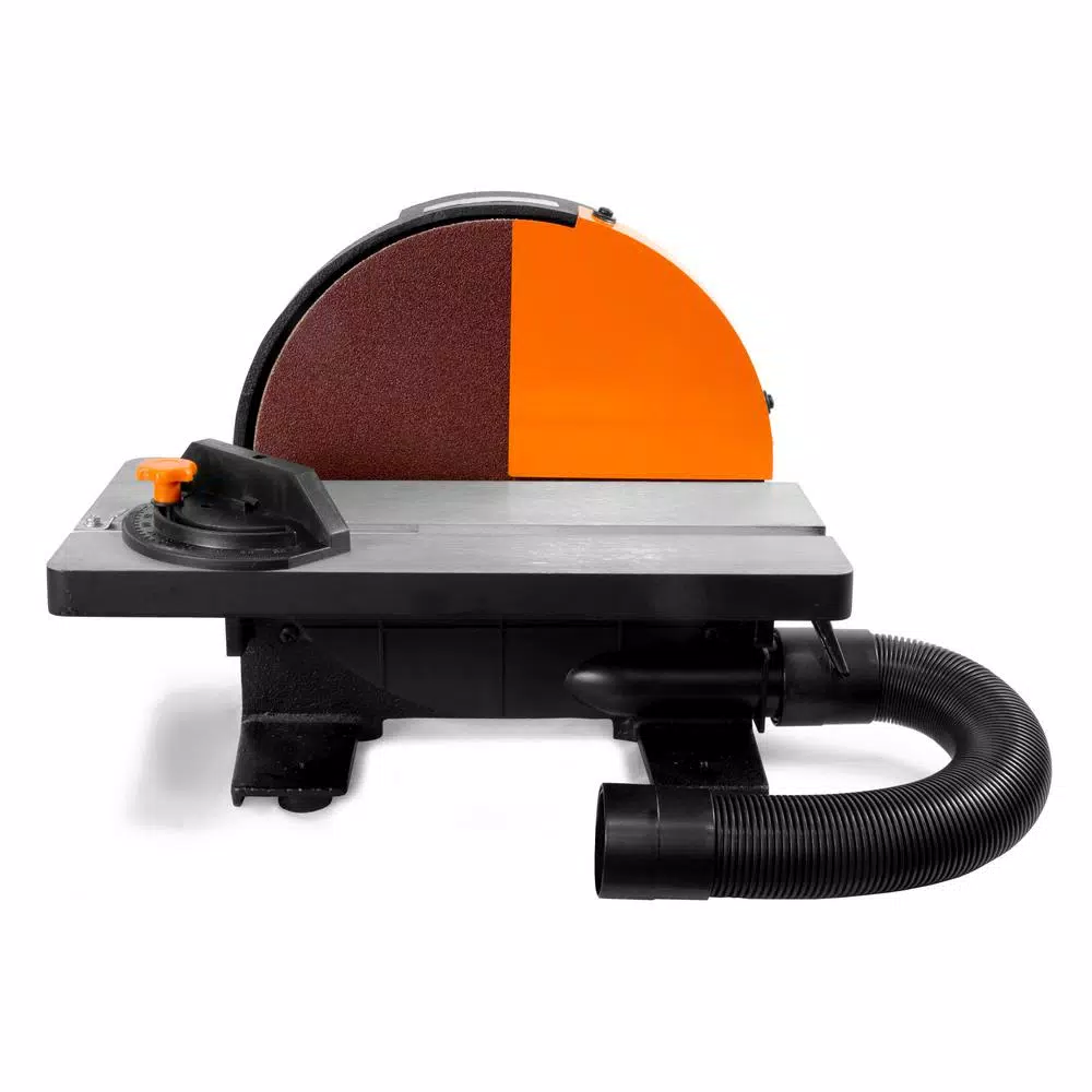 WEN 12 in. Corded Benchtop Disc Sander with Miter Gauge and Dust Collection System