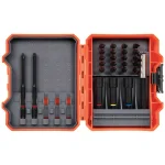 Klein Tools S2 Steel Pro Impact Power Bit and Nut Driver Set, 26-Piece with Case thumbnail 9