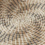 Home Decorators Collection Seagrass Wicker Round Decorative Trays, Set of 2 thumbnail 3