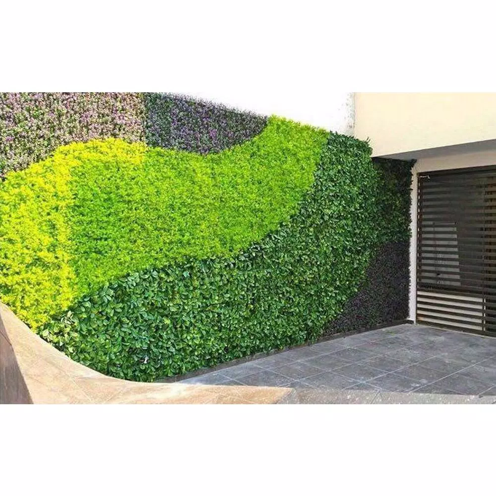 Unbranded Greensmart Decor 20 in. x 20 in. Artificial Fern Wall Panels, Set of 4