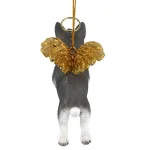 Design Toscano Siberian Husky Angel Dog Christmas Ornament thumbnail 4