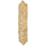 LR Resources Natural Jute Rectangle Indoor Table Runner - 16 in. x 80 in. - Bohemian Farmhouse Style thumbnail 1