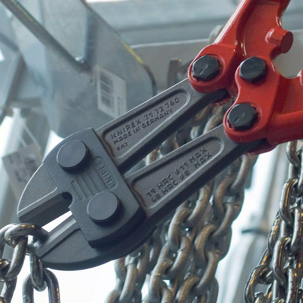 KNIPEX 30 in. Heavy-Duty Bolt Cutters, 48 HRC Forged Steel with Comfort Grip