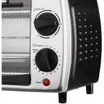 Brentwood Appliances TS-345B 4-Slice Toaster Oven and Broiler, 700W, Black thumbnail 2