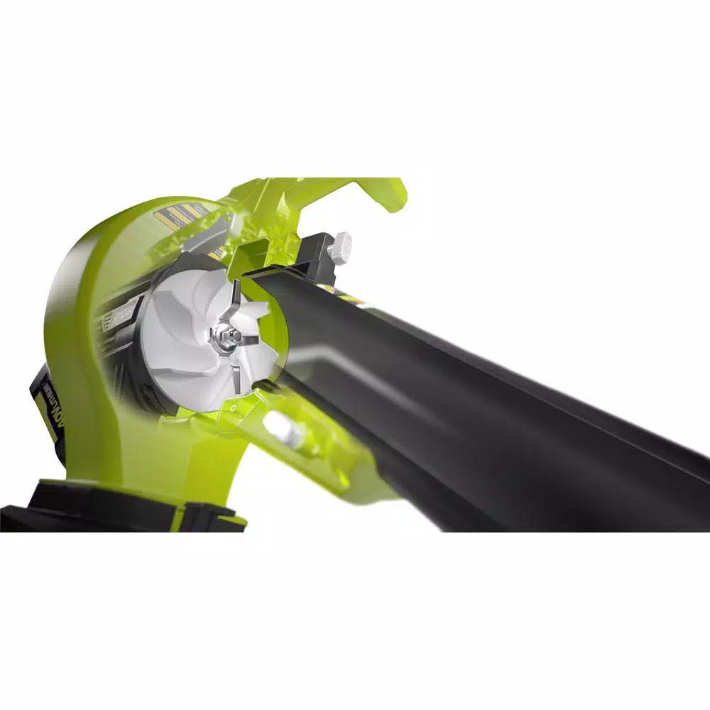 RYOBI 40V VAC ATTACK Cordless Leaf Vacuum and Mulcher, Tool Only