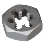 Drill America 6-Piece Carbon Steel NPT Hex Die Set with Wooden Case thumbnail 6
