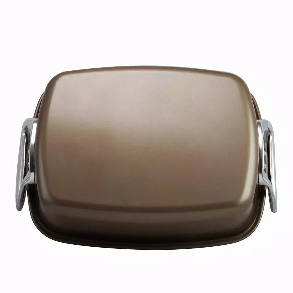 Gibson Home Harvest 2-Piece Nonstick Turkey Roaster with Rack, 32 qt.