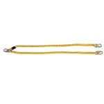 WERNER Upgear 6 ft. SoftCoil Twin Leg Lanyard with Energy Absorbing Inner Core and Snap Hooks thumbnail 3